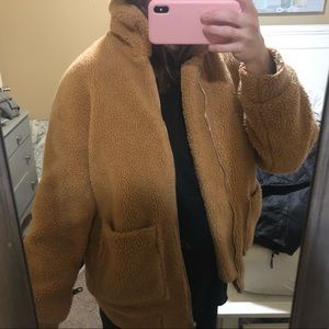 Brown Teddy Coat